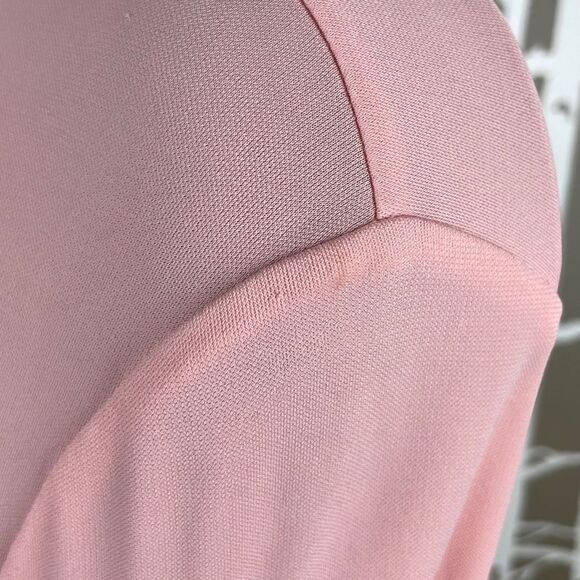 Missoni NEW Silk Jersey Open Back Tie Back Long Sleeve Top S Peach Ivory - Picture 6 of 14